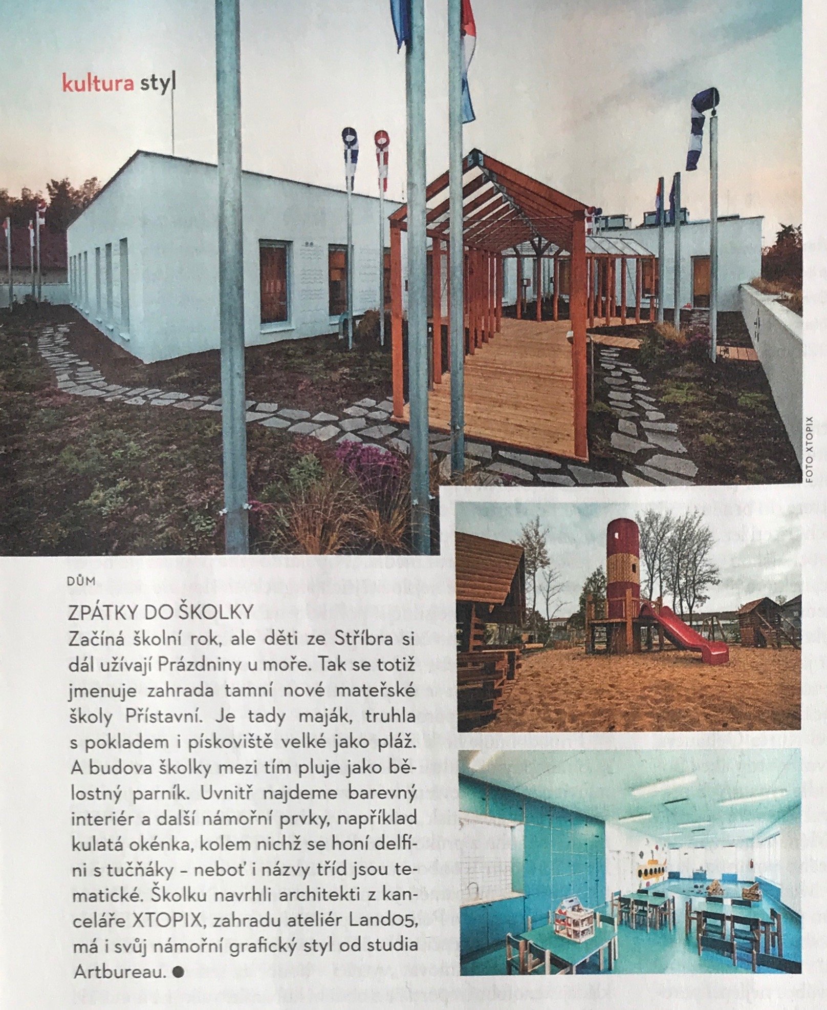 Respekt Magazine 36/2019 - Nursery School Garden in Stribro